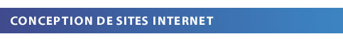 Conception de sites internet